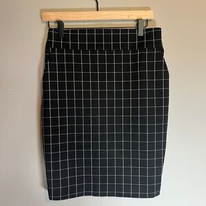 Black and White Express Pencil Skirt NWT
